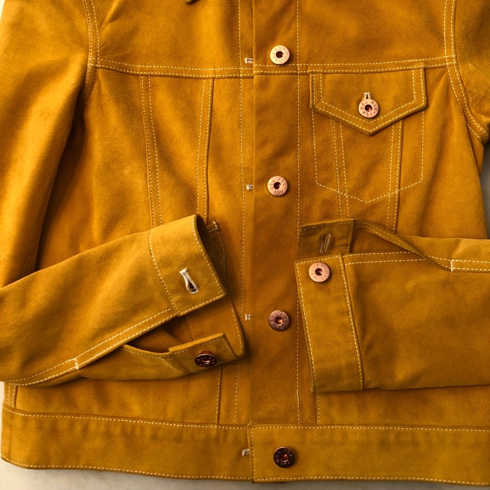 Billy Reid Sample Suede Jacket - Picture 3 of 6